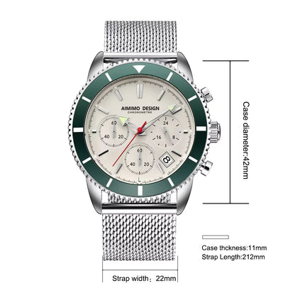 Mens Waterproof Simple Look Analog Watch
