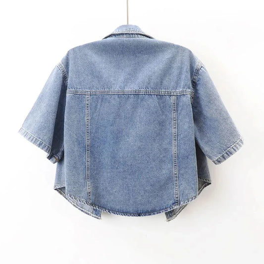 Chic Crop Denim Jackets