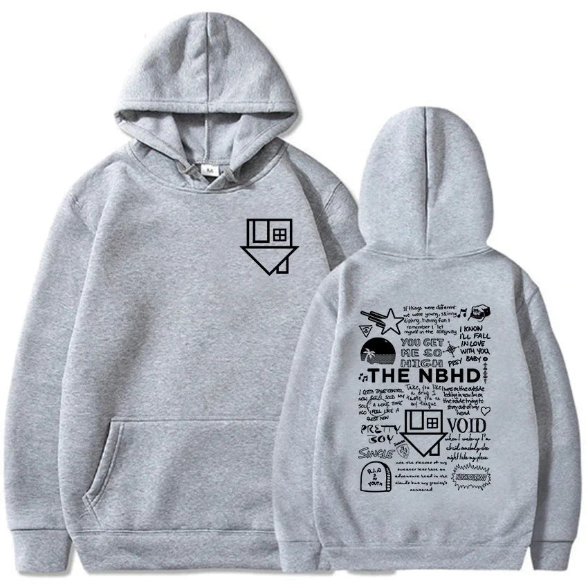 2356 What Is The Next One Printed Cotton Casual Hoodies