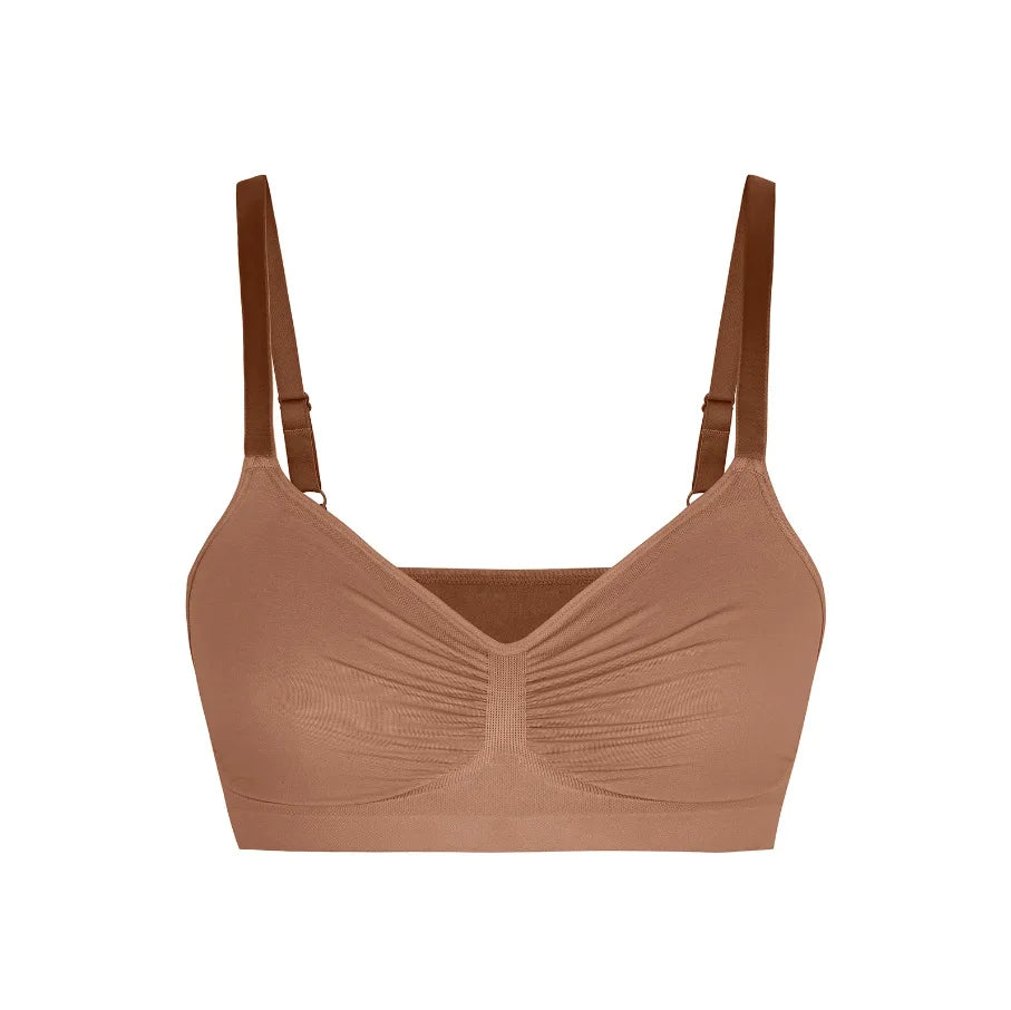 Everyday Essentials: Comfortable Seamless Nude Bralette