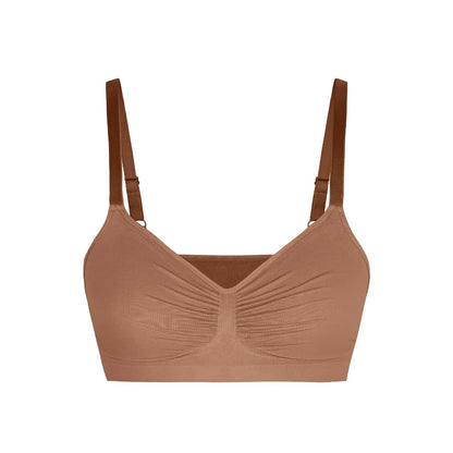Everyday Essentials: Comfortable Seamless Nude Bralette