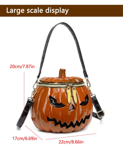 Halloween Style Pumpkin Messenger Bag