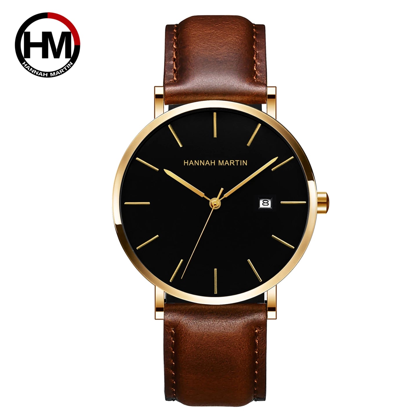 Mens Japan Quartz Movement Luxury Sport Classic Style Watches