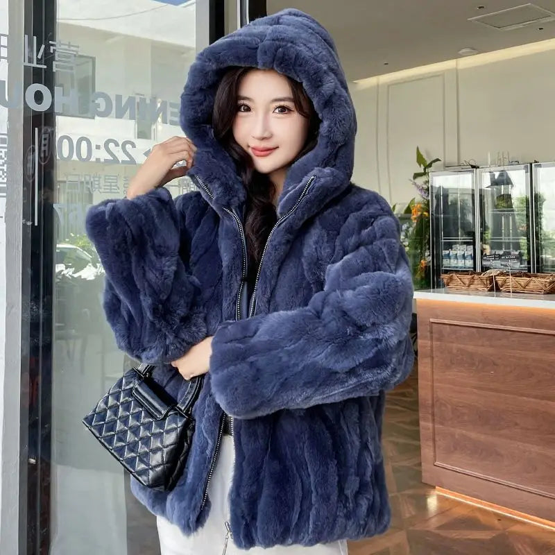 Furry Inside Hooded Jackets