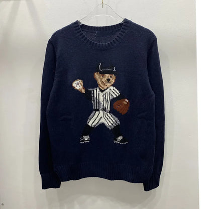 Womens Sweety Bear Cartoony Sweater