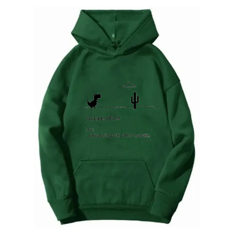 Google Chrome Dinosaur Game Cool Hoodies