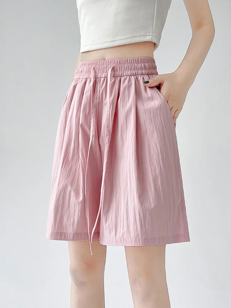 Casual High Waist Summer Skirt Shorts