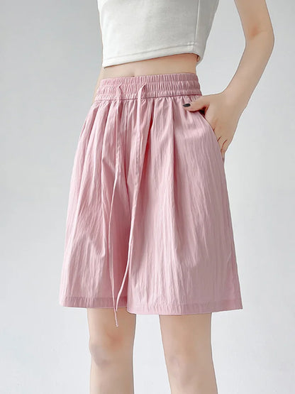 Casual High Waist Summer Skirt Shorts