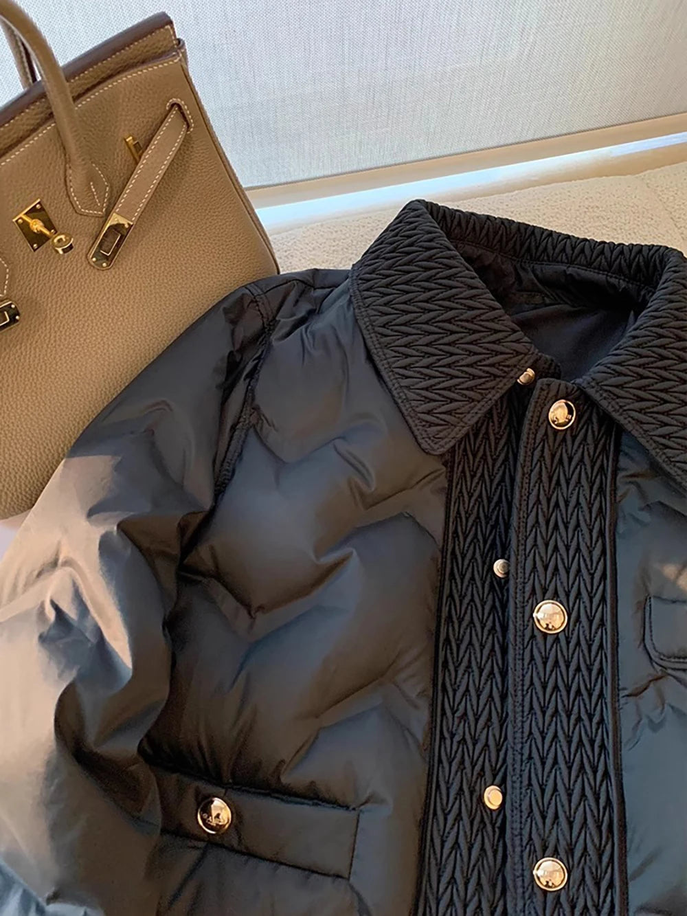 New Cotton Filling Outwear Coats