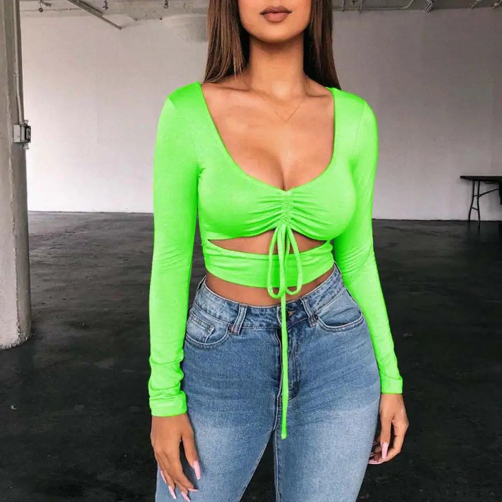 Minimalist Chic: Ribbed Super Cropped Top