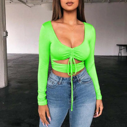 Minimalist Chic: Ribbed Super Cropped Top