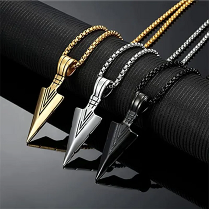 Indian Triangle Arrowhead Men Necklaces