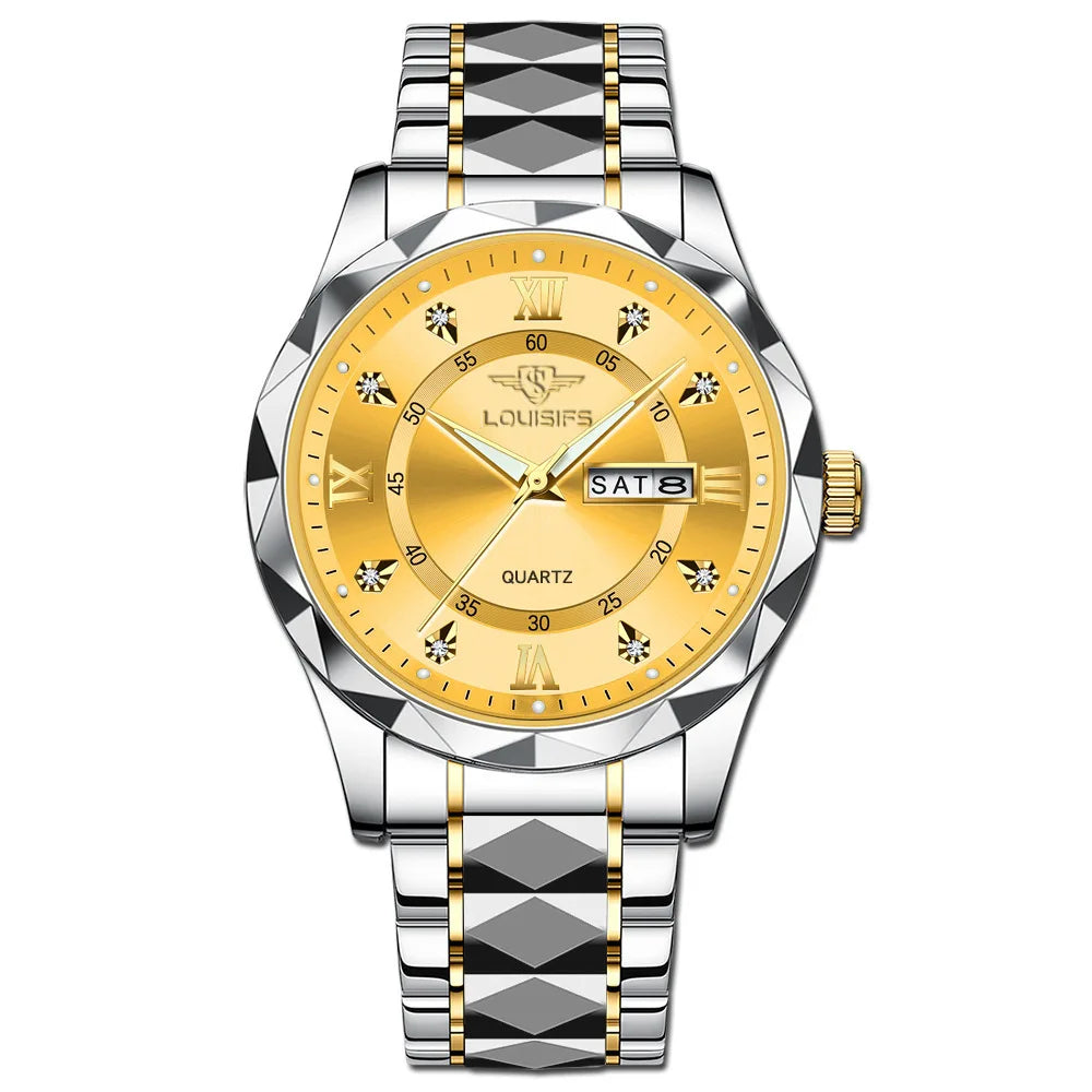 Mens Charismatic Design Classic Luxury Analog Watches