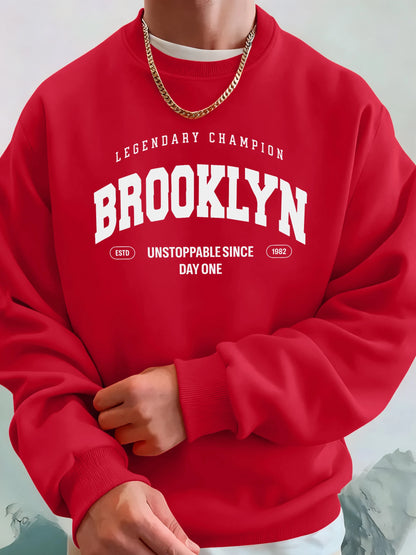 Womens Casual Superior Brooklyn Print Sweatshirts