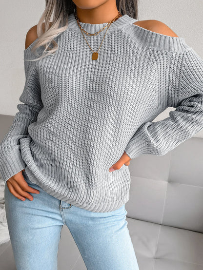 Mood X3 New Autumn Casual Crew Neck Long Sleeve Pullover Sweaters