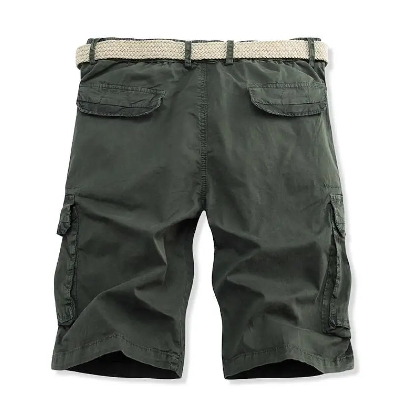 17 Multi Plus Zipper Pockets Men Cargo Shorts
