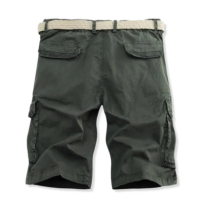 17 Multi Plus Zipper Pockets Men Cargo Shorts