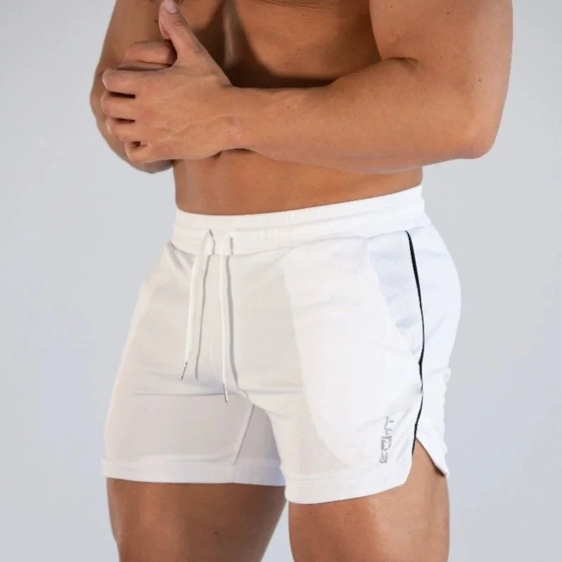 2 In 1 Mens Training Gym Fitness Sport Style Shorts