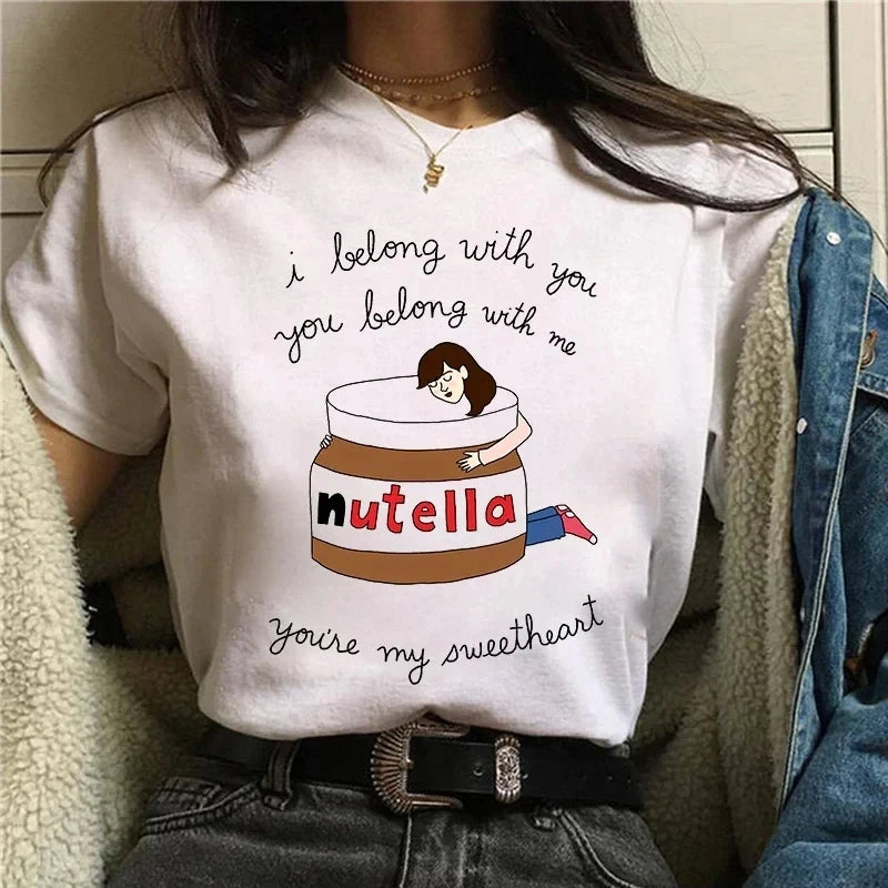 Womens My Biggest Love Nutella T Shirts