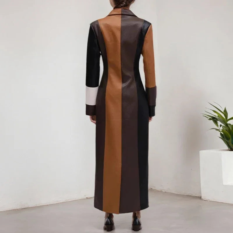 Vintage Buttoned Trench Coat