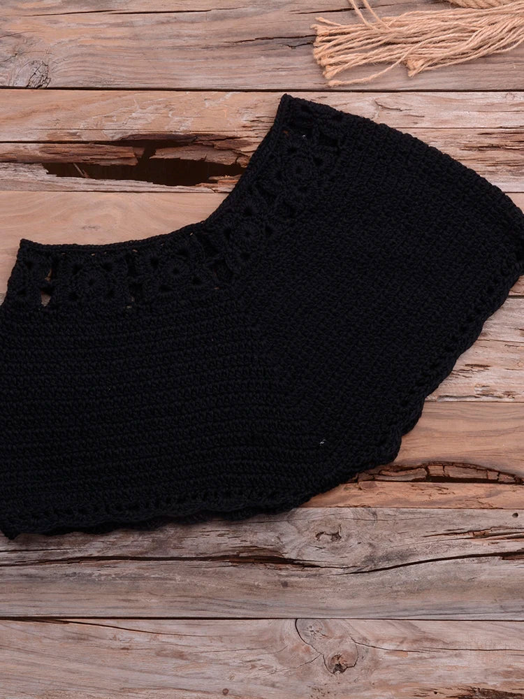 Womens Crochet Micro Brazilian Bikini Tops