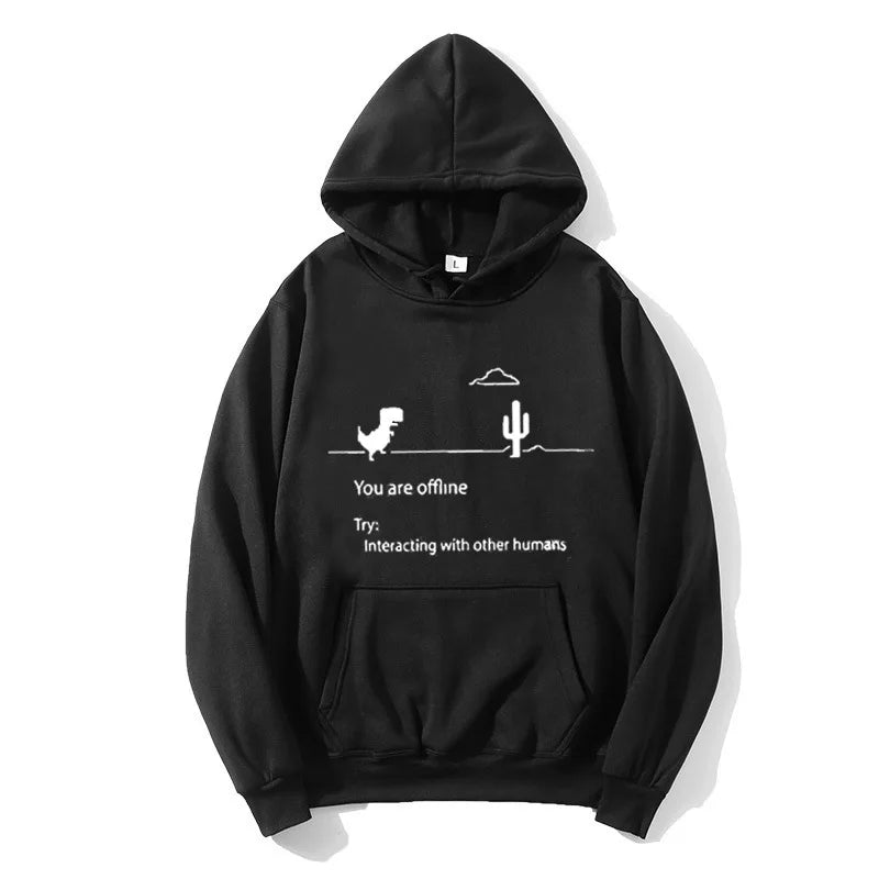 Google Chrome Dinosaur Game Cool Hoodies