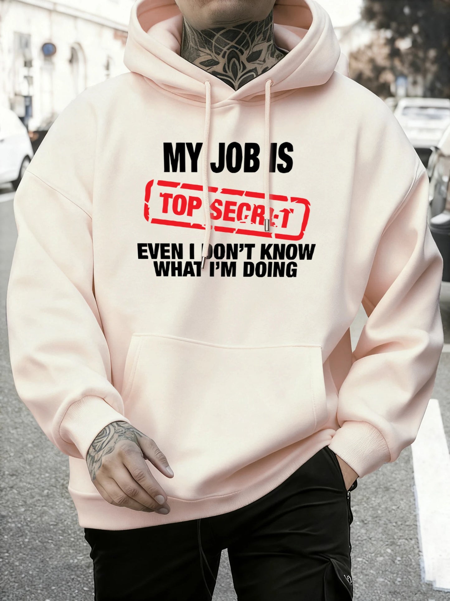 Top Secret Funny Winter Hoodies