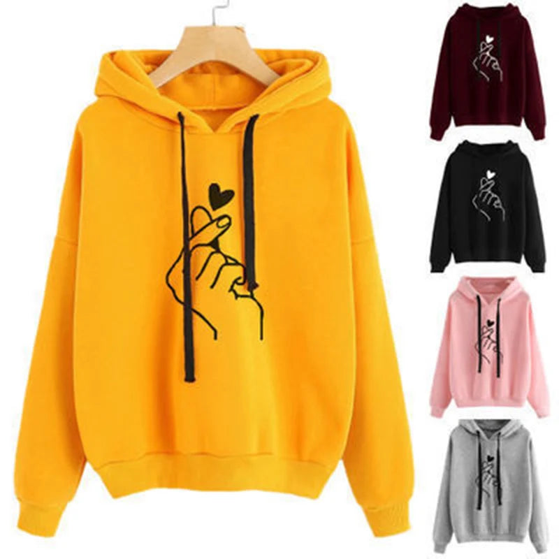 High Quality Loose Style Thin Autumn Buttoned Hoodies