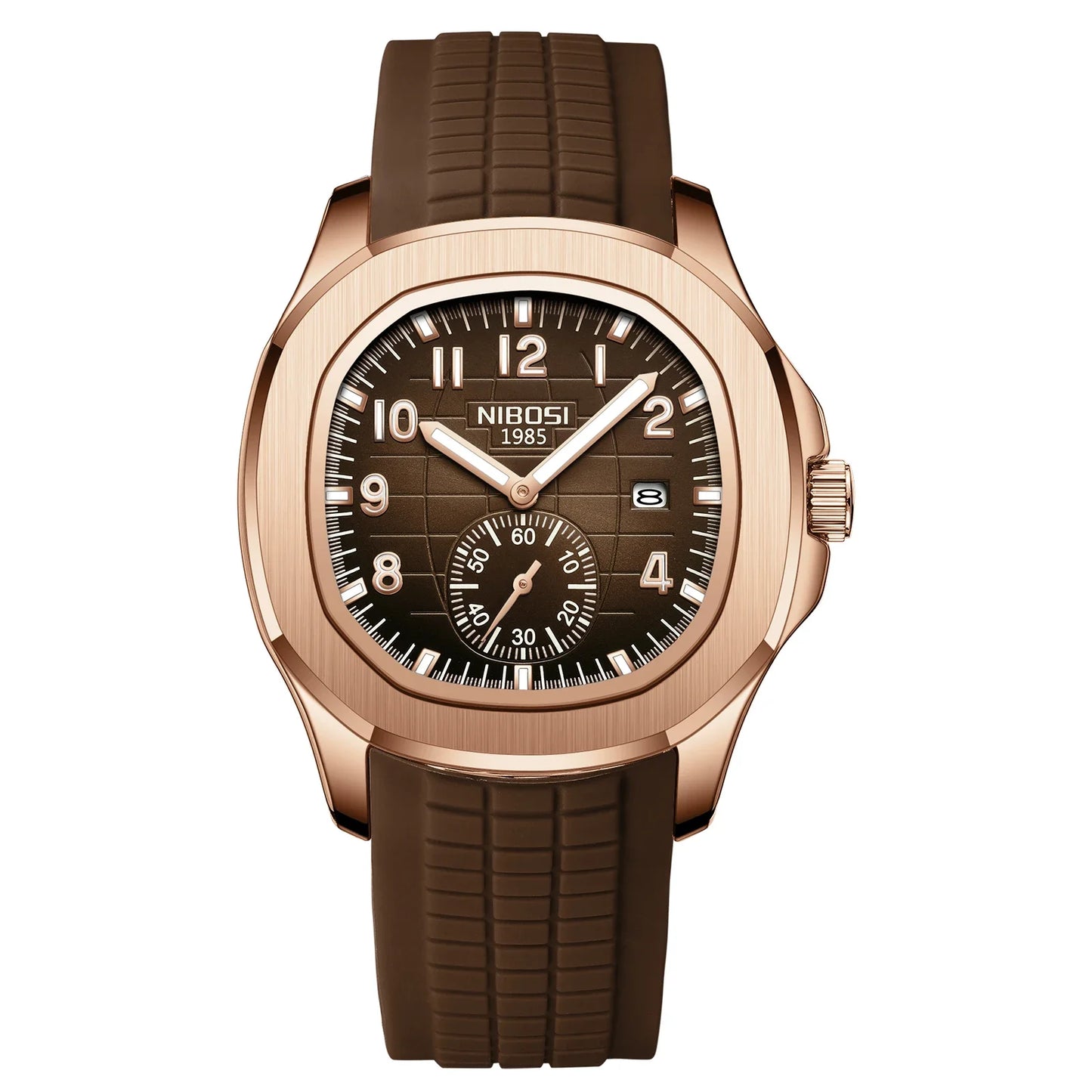 Mens 3bar Water Resistance Luxury Leather Band Watches