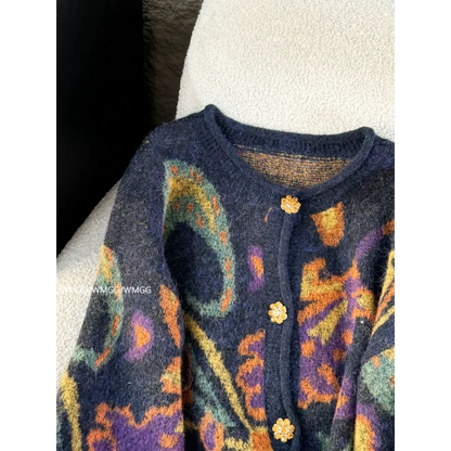 Soft Stretch Sweater Jacket Cozy Knit Cardigan For Women Warm Batwing Long Sleeve Loose Fit