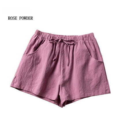 England Style Mid Waist Women Casual Shorts