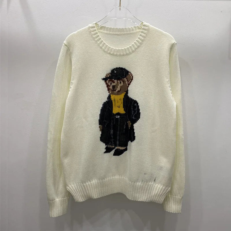 Womens Sweety Bear Cartoony Sweater