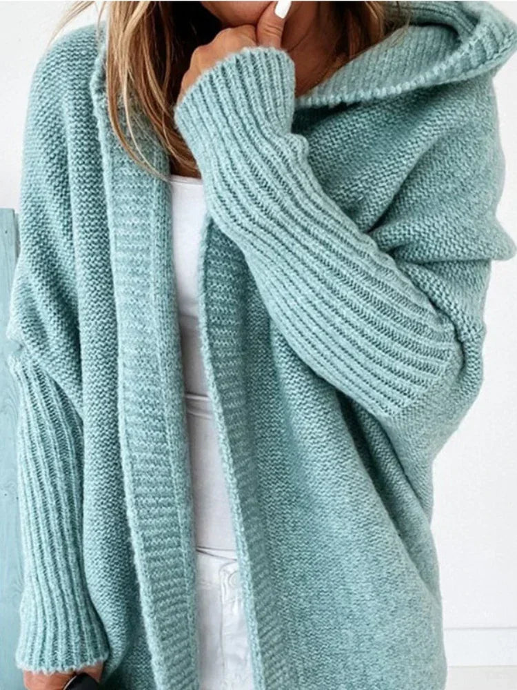 Urban Lounge: The Signature Hooded Longline Knit
