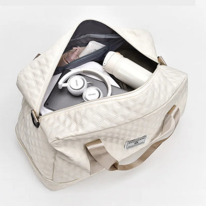 Big Belted Large Capacity Elegant Handbags