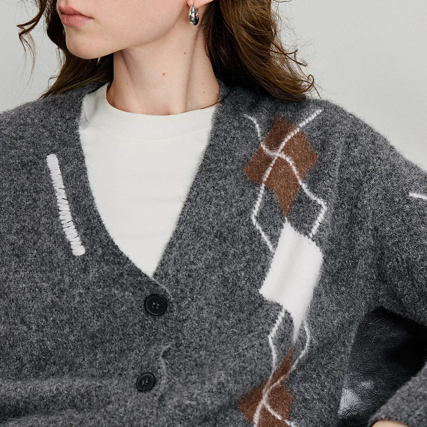 Geometrical Pattern New Women Wool Sweaters