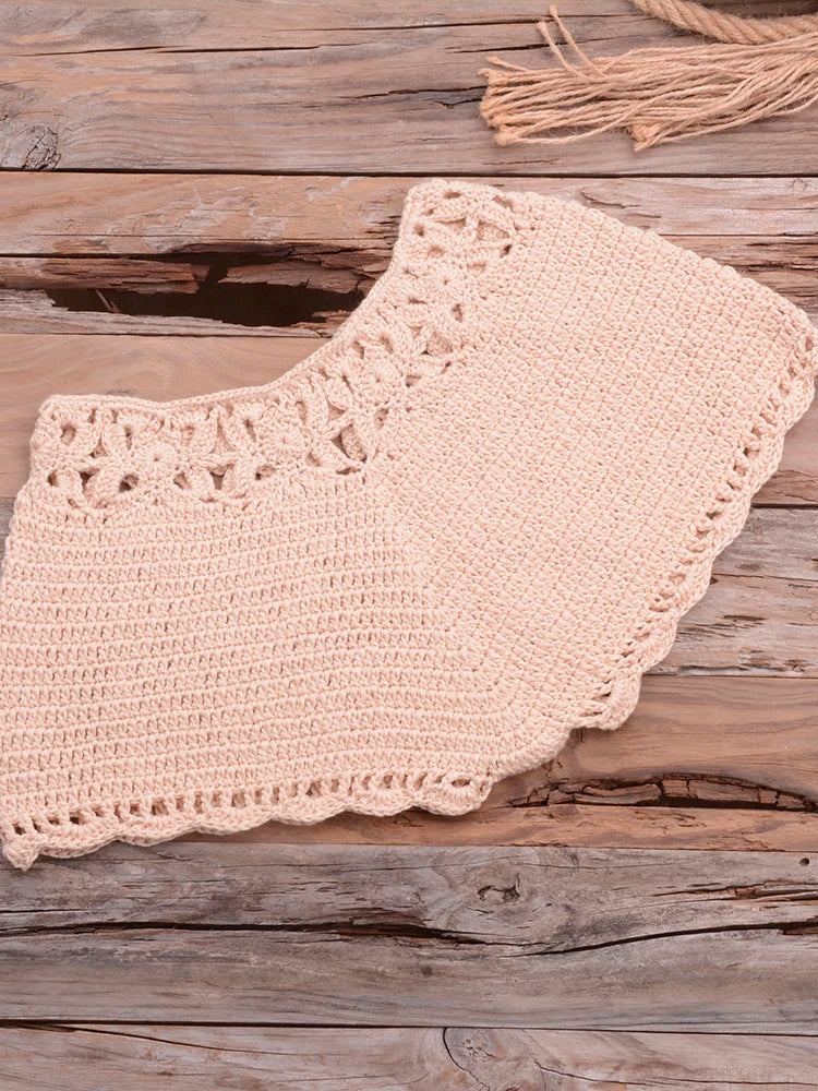 Womens Crochet Micro Brazilian Bikini Tops