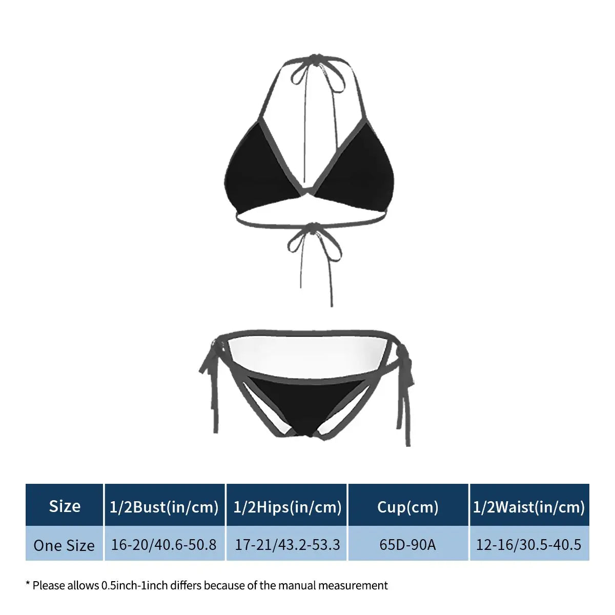 Womens Cut Out African Style Sexy Bikini Set