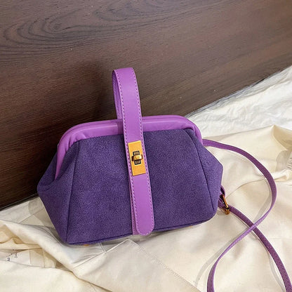 Fashionable Suede Crossbody Bags