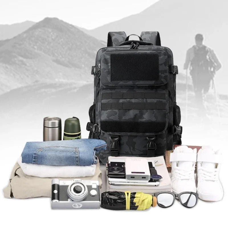48l 25l Large Capacity Waterproof Camping Tactical Backpack