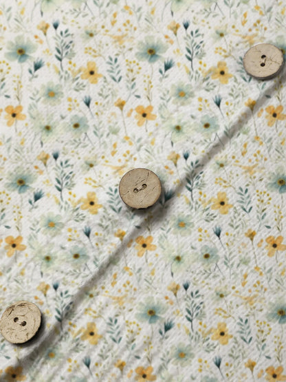 Floral Print Knit Cardigan for Women – Elegant Autumn Sweater