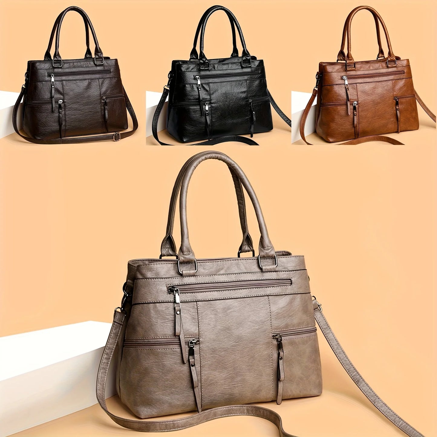 Womens Elegant Soft Handbags