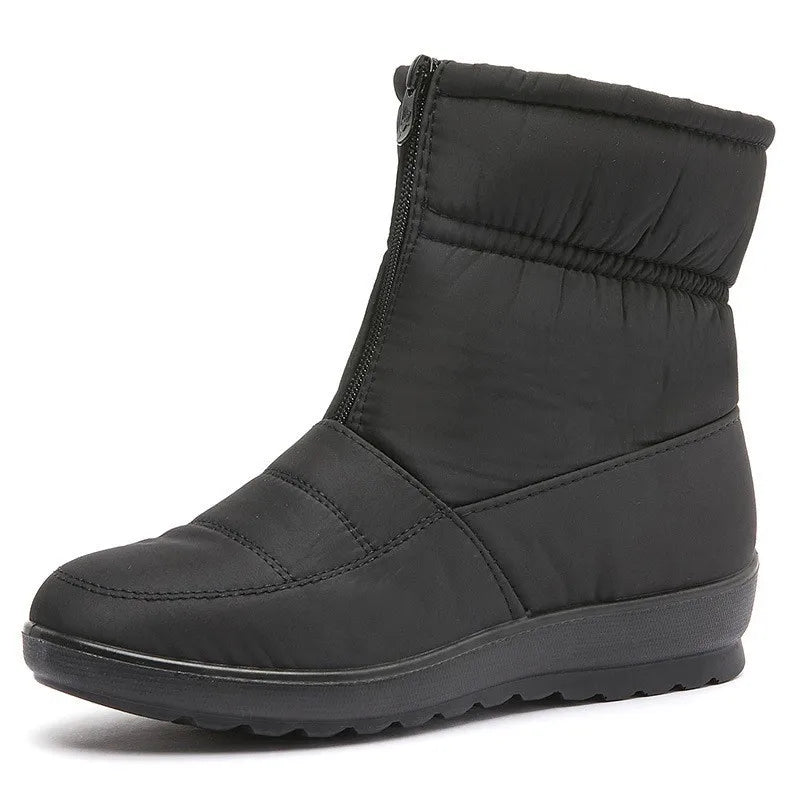 Womens Winter Front Up Zipper Cool Boots