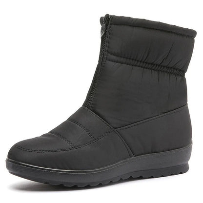 Womens Winter Front Up Zipper Cool Boots