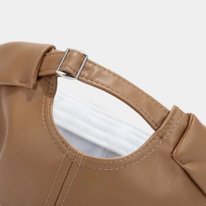 Vintage Heritage: Retro PU Leather Docker-Style Landlord Cap