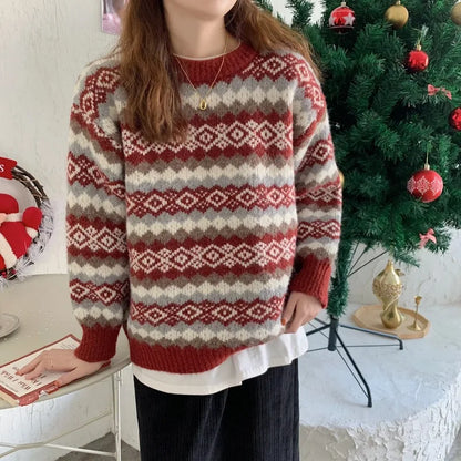 Knitwear Thick Loose Women Sweaters