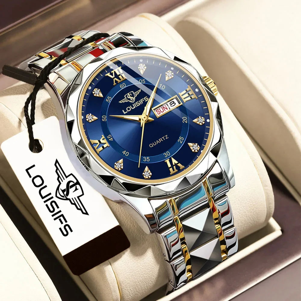 Mens Charismatic Design Classic Luxury Analog Watches