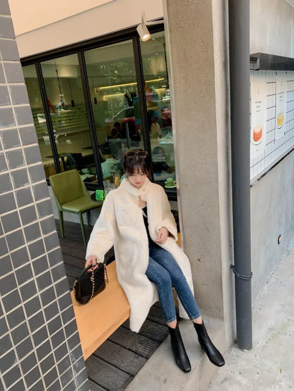 Elegant Zipper Closure Women Suede Boots