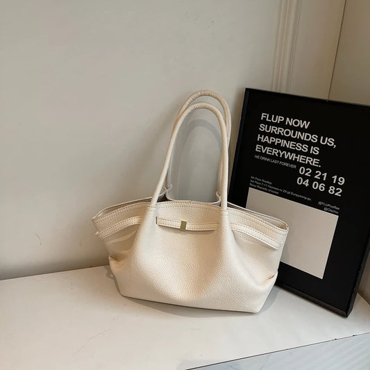 Genuine Leather Elegant Large Capacity Tote Bags