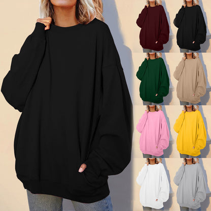 New Oversize Crewneck Loose Sweatshirts