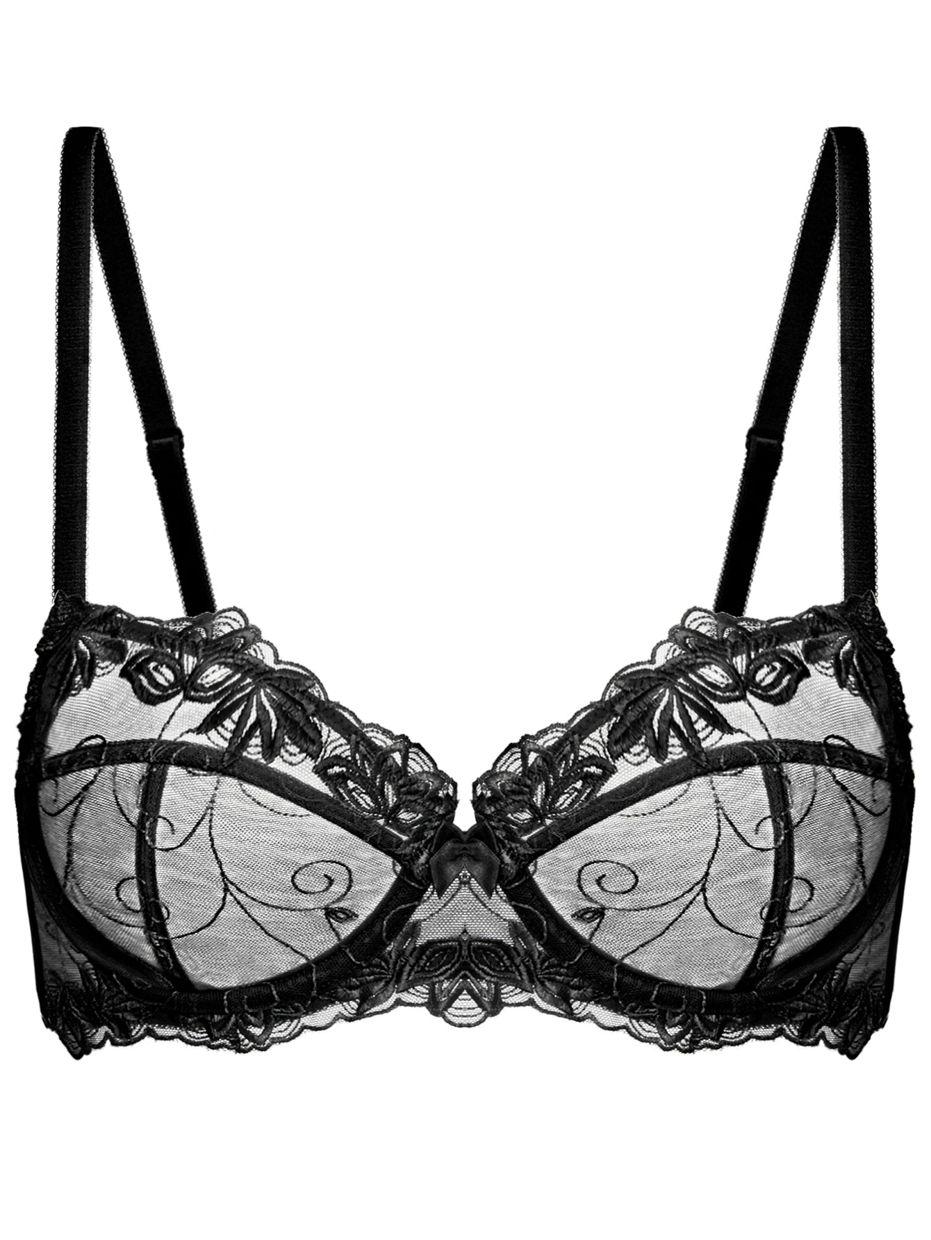 Sexy Lace Push Up Bra Wire Free Unlined Full Coverage Plus Size Women S Lingerie